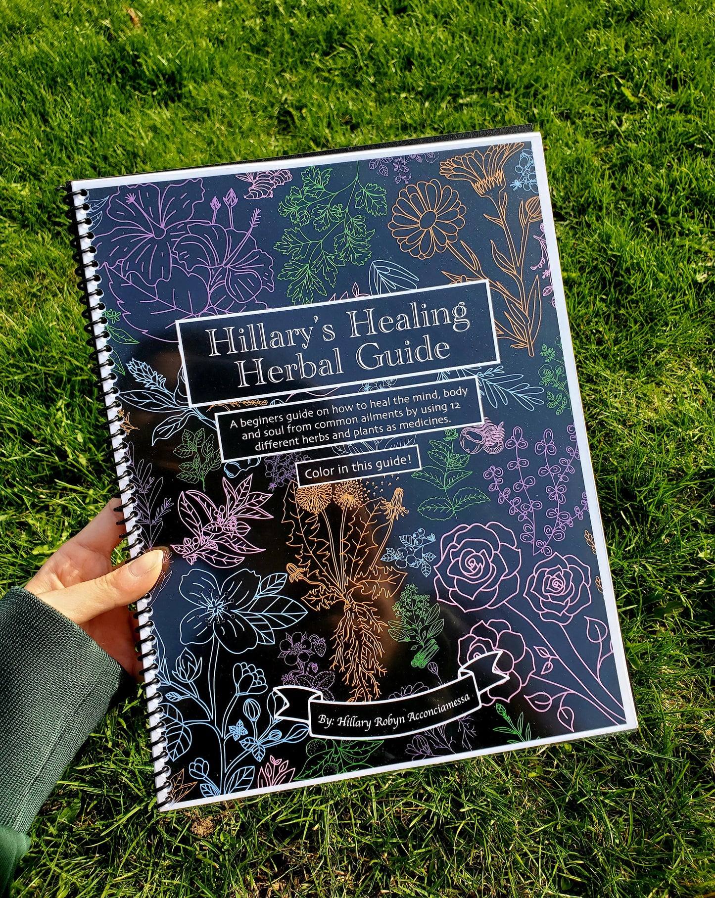 Hillarys Healing Herbal Guide (PHYSICAL BOOK) 🌱✨🧚‍♀️